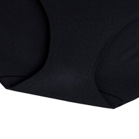 爱慕(Aimer)内衣女蕾丝贴贴性感中腰三角内裤AM23C271 L 玄茶色内裤