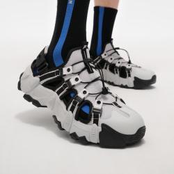 FILA 男鞋FUSION系列男凉鞋男士透气户外日常凉鞋
