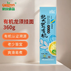 亲民食品 Qinmin 北大荒有机龙须挂面 360g*1袋