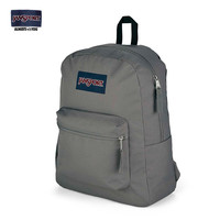 JANSPORT 双肩包 雾灰/质感灰-侧边袋