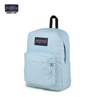 JANSPORT 书包轻便双肩包 雾霾蓝-侧边袋/20L