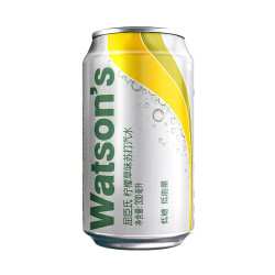 watsons 屈臣氏 苏打水柠檬草330ml*8罐