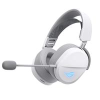 ROG 破风 头戴式电竞游戏耳机 无线三模连接 SpeedNova无线技术 轻量化设计 RGB神光同步 月耀白