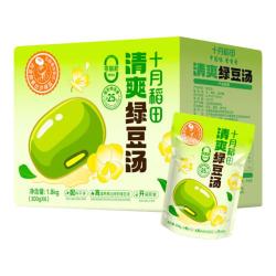 十月稻田 清爽绿豆汤 300g*6袋/箱