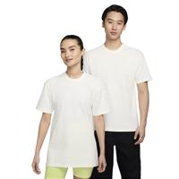 耐克NIKE春夏男短袖T恤 纯棉 运动休闲 极简廓形DO7393-133帆白 M