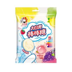 大白兔 浓缩果汁 水果棒棒糖