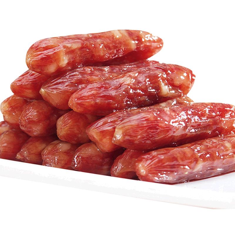 万隆 1864广味香肠500g散装杭州小吃特产猪肉香肠腊肠灌肠半成品下饭菜