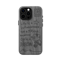魅族PANDAER适用 iPhone16 pro 手机壳保护套支架磁吸磨砂抗菌抗摔高级全包支持magsafe高级 深海纵队(不支持磁吸)