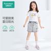 全棉时代 夏季女童软牛仔防走光裙裤 柔软亲肤帅气百搭半身裙