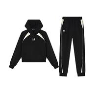 安德玛 【福利特卖】130-170男女中大童户外运动舒适休闲针织套装