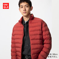 优衣库男装PUFFTECH空气棉服茄克/外套夹克便携式479755 17 枣红色 2XL /185/112C