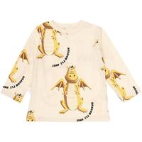 ZARA 【100%棉】儿童率性俏皮休闲风动物印花圆领长袖T恤衫
