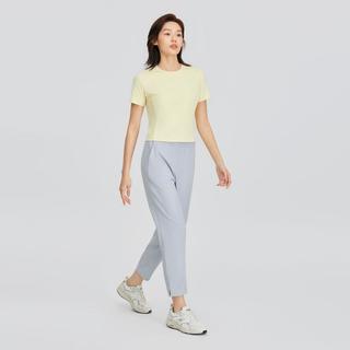 斯凯奇 【吸湿速干】25年秋季弹力修身运动裤女九分裤女式休闲裤