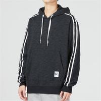 秋季连帽保暖加绒卫衣男装上衣运动休闲舒适套头衫