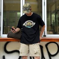 Dickies 25春夏 前胸日出LOGO图案印花宽松重磅