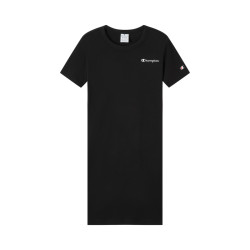 Champion 冠军短袖连衣裙修身2025夏季草写logo印花夏季短裙潮