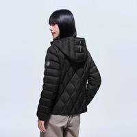 波司登 春季小码通勤时尚连帽长袖舒适户外鹅绒羽绒服女