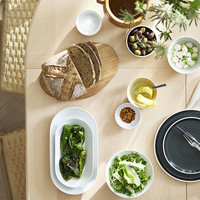 IKEA宜家IKEA365+汤碗饭碗家用盘子碗碟白色餐具套装2个高级轻奢 碗28厘米