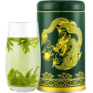 贡牌 绿茶龙罐西湖龙井茶A级50g2025年明前罐装 A级50g铁罐