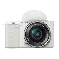 索尼 SONY zve10微单数码相机小巧便携4K美颜视频直播Vlog照相机ZV-E10L