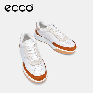  ecco/爱步 女士休闲鞋  琥珀色/白色/石灰色/裸粉色 39