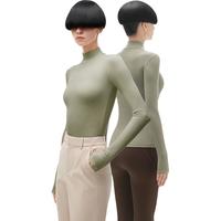 蕉内轻热皮5系女士薄暖肌底衣保暖内衣上衣秋衣打底衫 M