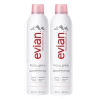 evian 依云 天然矿泉水喷雾 300ml*2