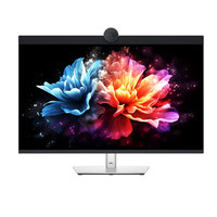 戴尔 UltraSharp 31.5英寸 6K显示器 IPS Black 140W雷电4接口 HDR600 4K摄像头 内置音箱 U3224KB