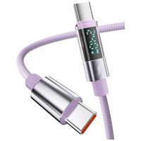 倍魔 超级快充 Type-C充电线 尼龙织 紫色 Type-C Type-C 240W