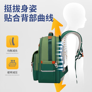 COOLBABY书包小儿童书包男孩女生1-3-6年级护脊减负减压双肩背包