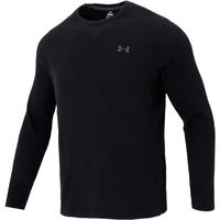 圆领宽松男装上衣华夫格纹针织长袖T恤