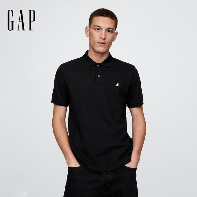 Gap 刺绣 男士polo衫