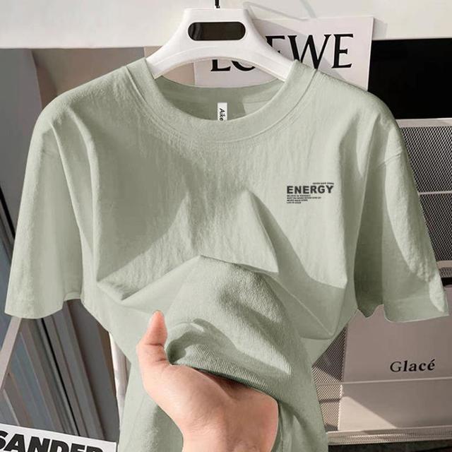 爱肯 男士圆领短袖T恤