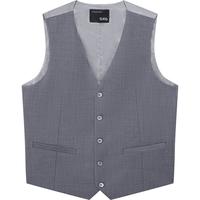 春季灰色含羊毛成分潮流时尚马甲