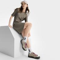 FILA 斐乐 山越鞋女鞋薄底运动鞋2025夏季户外风休闲鞋复古板鞋 39