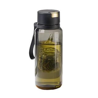 天喜茶杯茶水分离杯磁吸泡茶杯塑料水杯子男士便携车载耐高温840ml