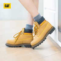 卡特彼勒【升级款】CAT卡特秋季男女款经典大黄靴防泼溅户外工装靴登山鞋 女士 36