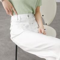 【天丝莱赛尔阔腿裤】24夏季薄款直筒牛仔裤女垂顺软糯长裤