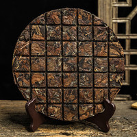 花小茵白茶传统压制老白茶茶饼陈香 格子饼150g（密封袋）