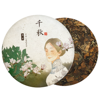 十年老白茶 福鼎白茶 传统茶饼 300g