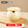 吱凡 猪油罐A01-M10 陶瓷耐高温油罐 700ml 珍珠白 送勺子