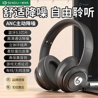 百亿补贴：十度 新科 LWF91真ANC主动降噪头戴式蓝牙耳机无线安卓苹果所有手机通用