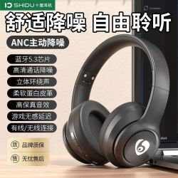 十度 新科 LWF91真ANC主动降噪头戴式蓝牙耳机无线安卓苹果所有手机通用