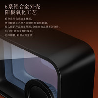 CC&JBL 双面悬浮歌词音响桌面游戏透明字幕无线蓝牙音箱可视化家用客厅日历HIFI创意