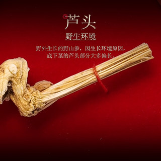 长白山人参正宗整支野山参15-30年上带鉴定证中秋送老人泡酒礼物盒 15年以上.带野山参鉴定证
