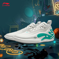 李宁 LI-NING韦德之道11-灰孩子丨篮球鞋男鞋轻盈耐磨专业比赛鞋ABAU049 水滴灰-35 42