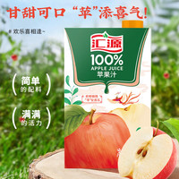 汇源100%果汁 混合口味尝鲜装 750ml*2盒（阳光柠檬汁+桃汁）