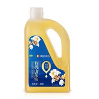 润心 零反式脂肪酸有机山茶油 1.258L 低温压榨 一级等级