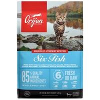 Orijen 渴望 六种鱼系列 无谷全价猫粮 5.4kg*2袋