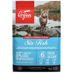 Orijen 渴望 原始猎食渴望猫粮成猫幼猫粮六种鱼5.4kg*2 最近效期27/1